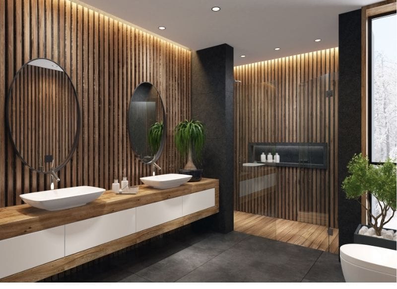 Luxury bathroom renovation in East Dulwich SE22 – designer tiles and modern fixtures