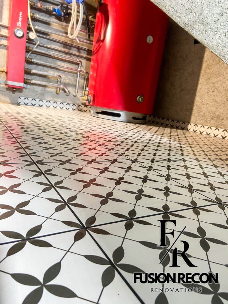 Read more about the article Victorian Tiles Boiler Room Flooring – Wimbledon SW19