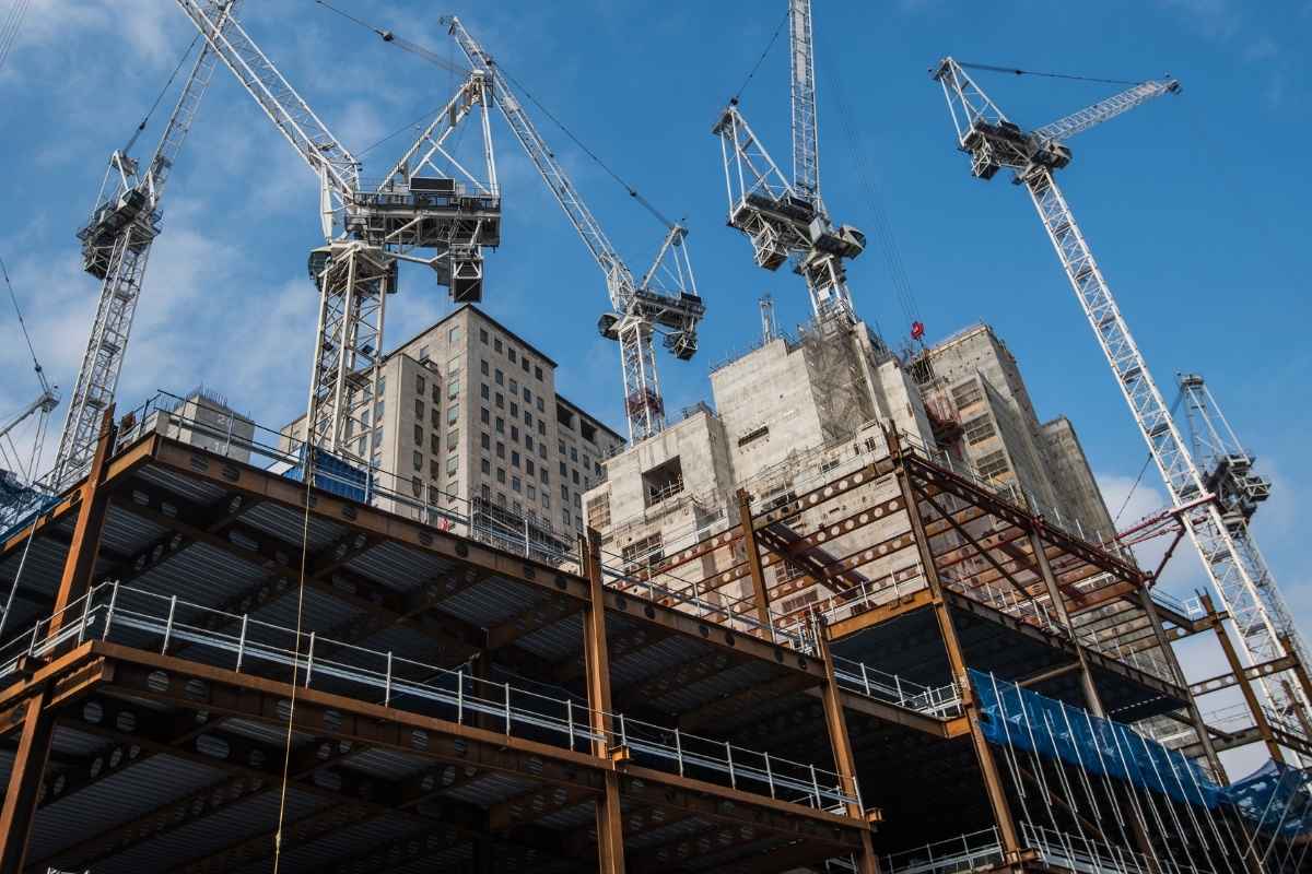 commercial building site